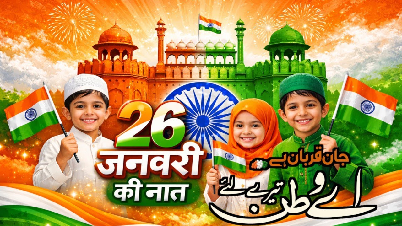 Jan Qurban Hai Watan Tere Liye 🇮🇳 | 26 January Special Naat | Republic Day Naat 2026 