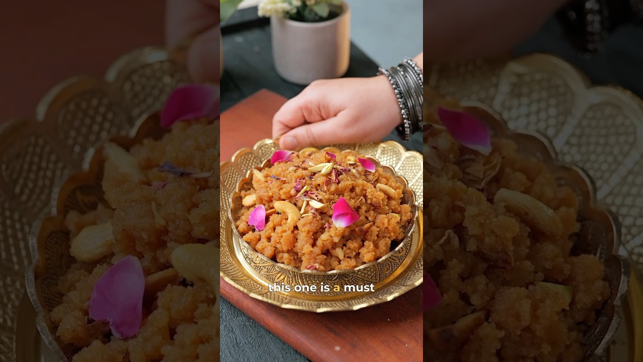 Sooji Ka Halwa with Twist, Do you know the other name of this Halwa? #soojikahalwa #ashtami #prashad