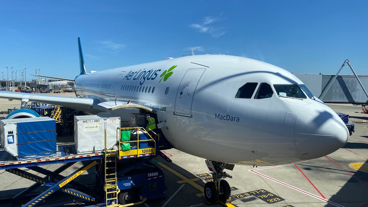 TRIP REPORT | Chicago - Dublin | Aer Lingus A330-300 over the Atlantic! Is it worth the money?