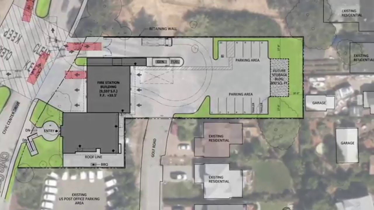 San Rafael Essential Facilities – Fire Station 57 Design Plans