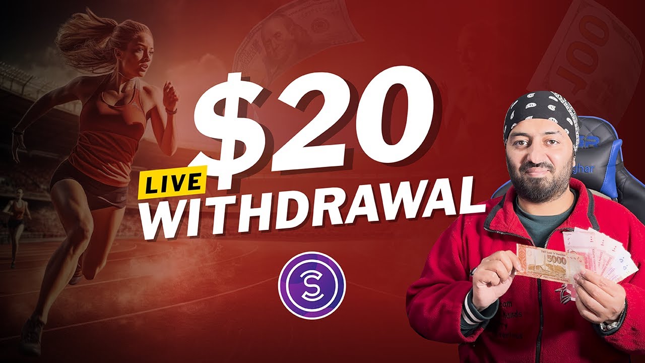 $20 WITHDRAWAL 🤑 LIVE PROOF 🤩 Sweat Coin APP