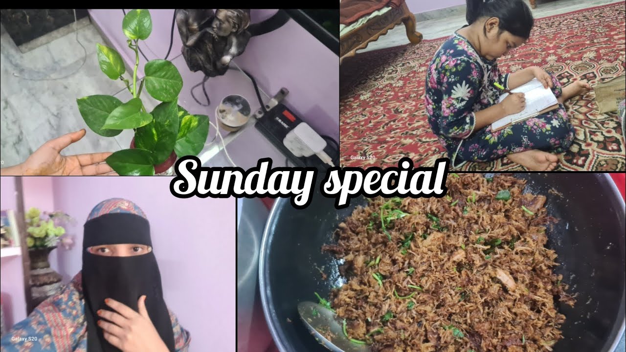 Sunday special khichdi khatta fry gosh// simple life middle class family 