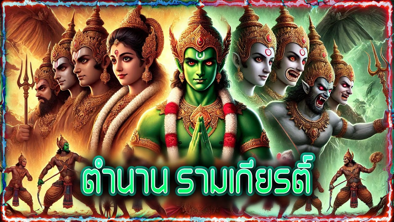รามเกียรติ์เต็มเรื่อง พระนารายณ์ปราบทศกัณฐ์