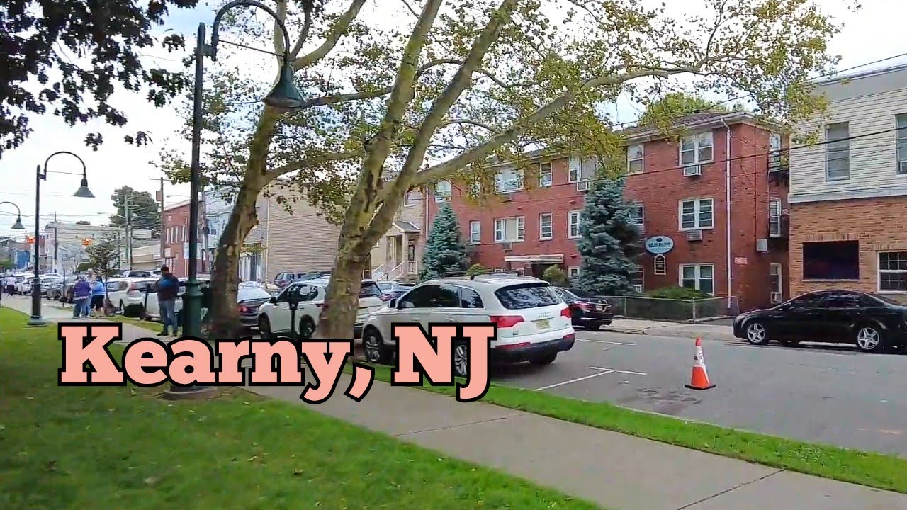 Walk tour in Kearny, New Jersey, USA | Arlington Depot Park to Lincoln Middle School