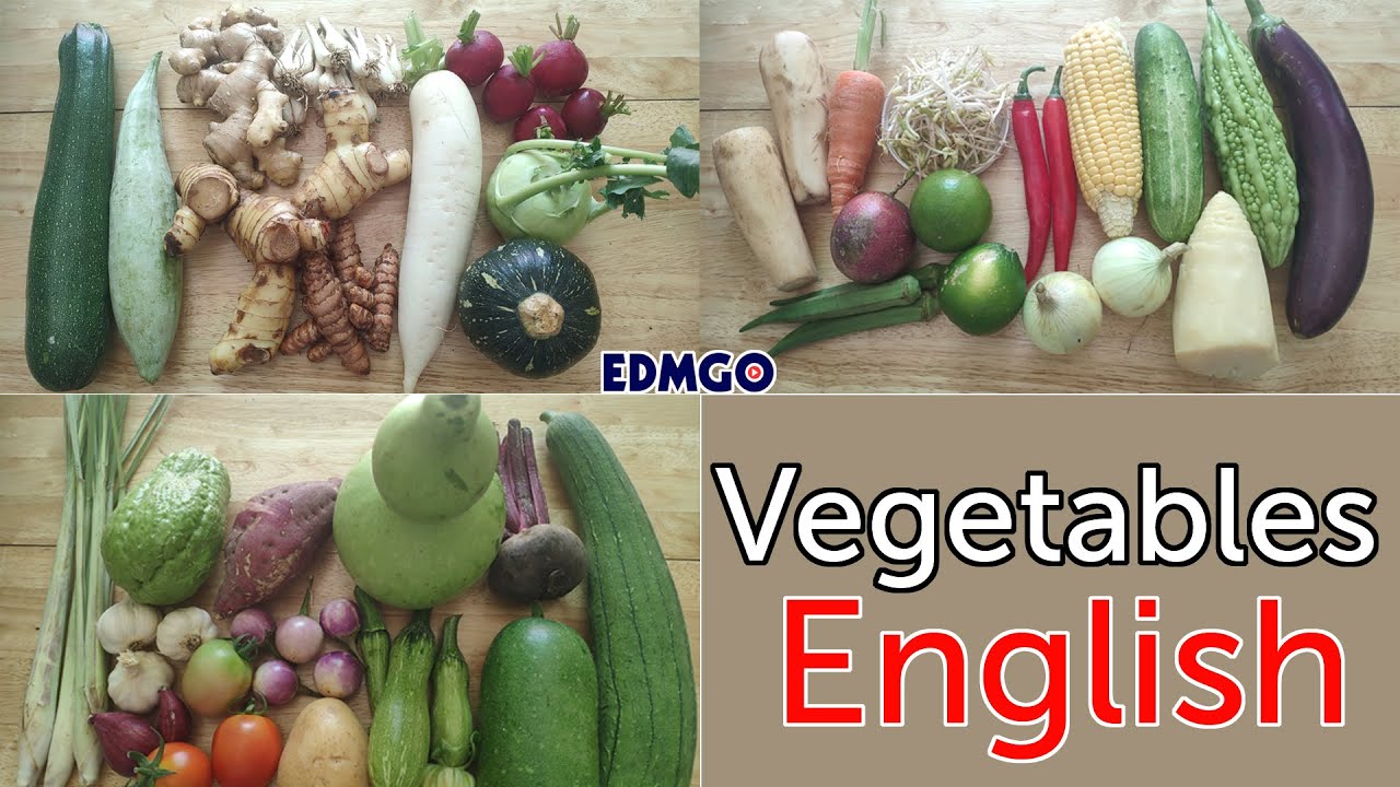 35 Vegetables Name in English: Daikon, Radish, Pickled Small Leeks [Củ Kiệu Tiếng Anh Là Gì?]