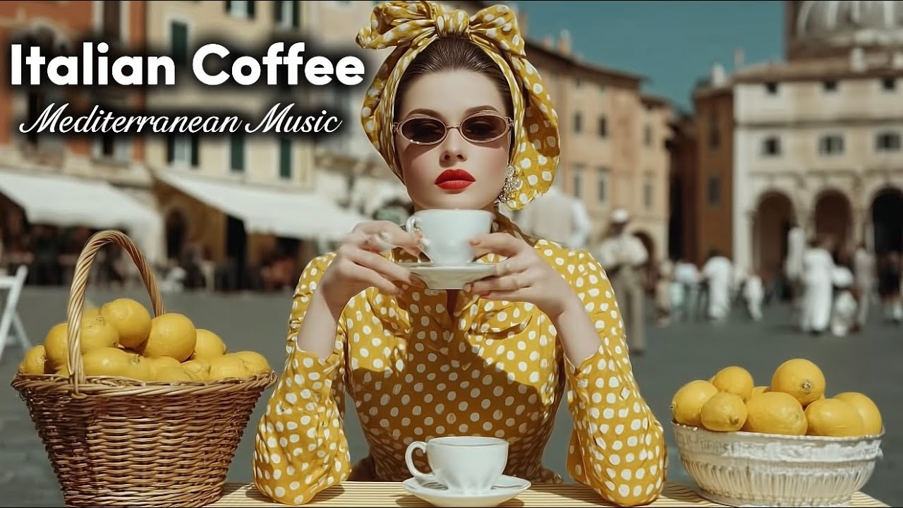 ☕ Italian Coast Serenity | Relaxing Mediterranean Music & Peaceful Vibes 🌊✨