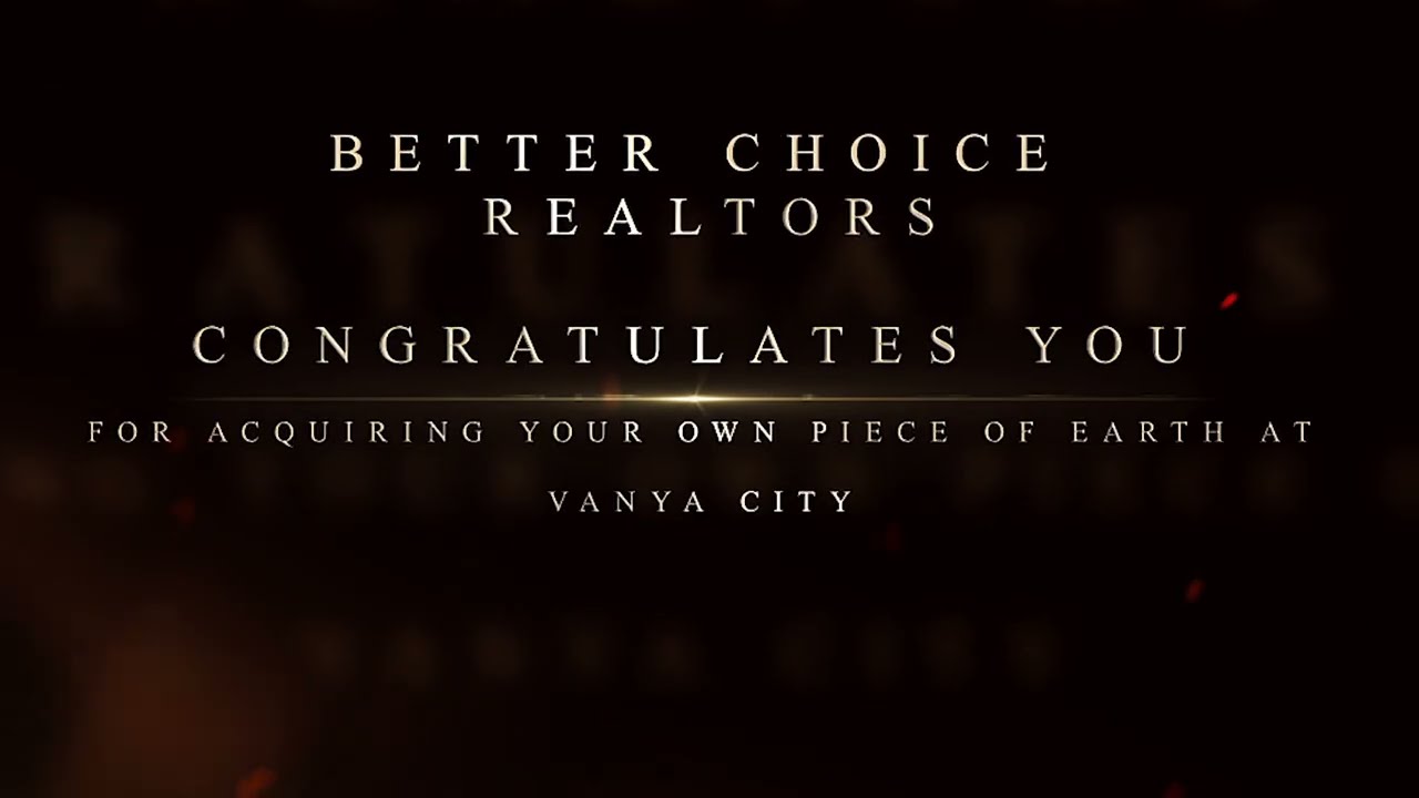 Customer Testimonial | Plot Handover at Vanya City by Betterchoice Realtors