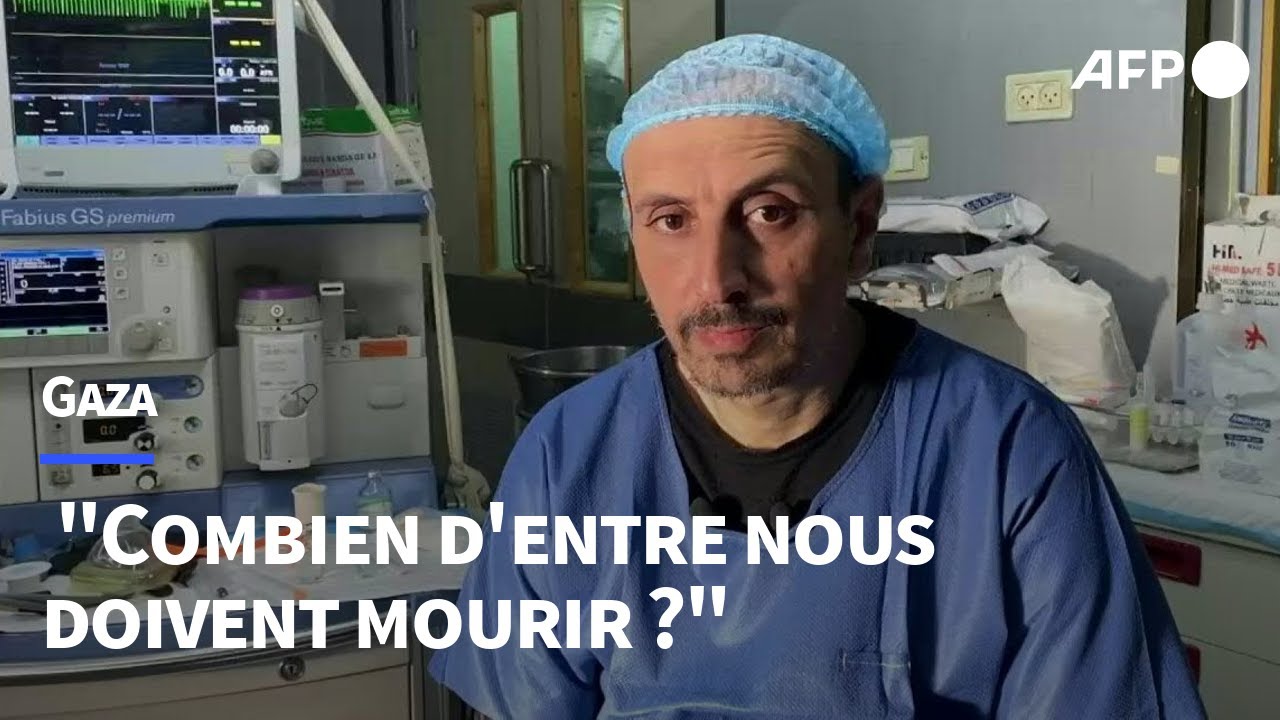 Gaza: un médecin raconte sa fuite de l'hôpital Nasser de Khan Younès | AFP