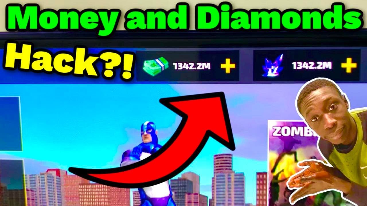 How to Hack Rope Hero Vice Town - Unlimited Money and Diamonds Mod Menu