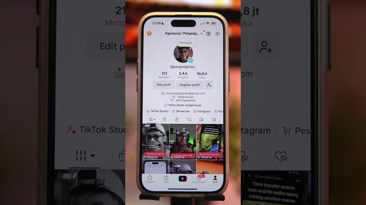 Cara agar video TikTok FYP