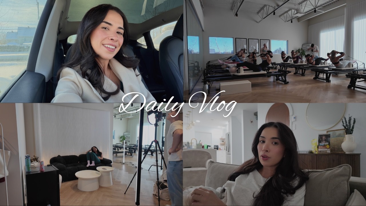DAILY VLOG | Au bureau Alowa, tournage & petit talk en fin de journée 💬