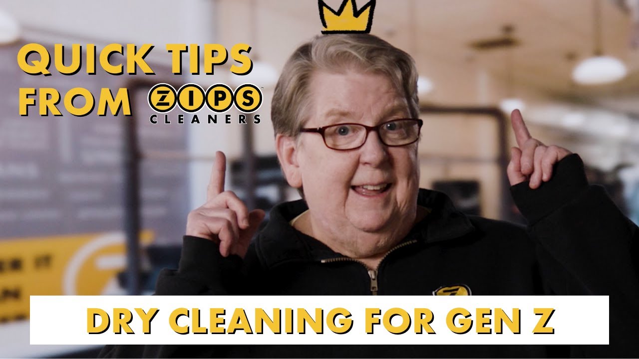 Dry Cleaning for Gen Z | Quick Tips from ZIPS with the Clean Queen