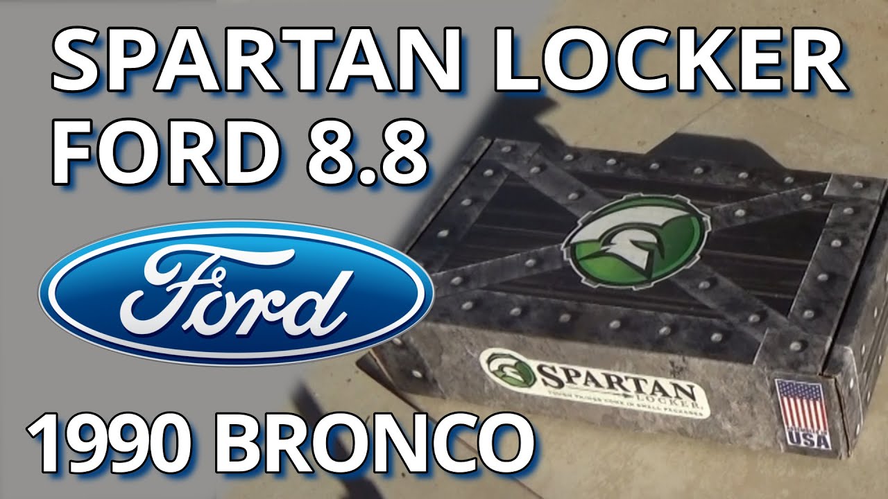 Задний дифференциал Spartan Locker FORD 8.8 | Проект Ford Bronco 4x4 1990 года! Блокиратор для ла...