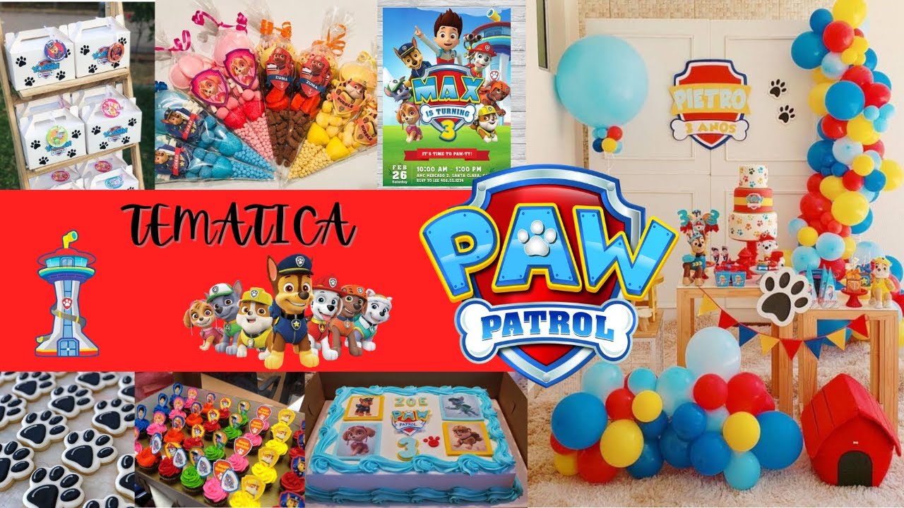 FIESTA TEMATICA DE PAW PATROL // PAW PATROL PARTY