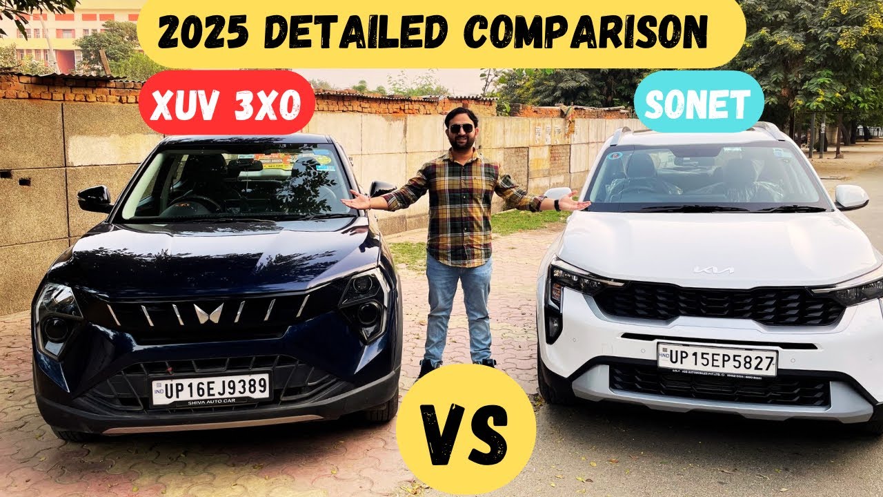 MAHA COMPARISON 2026 : Kia Sonet Vs Mahindra XUV 3XO | इनकी टक्कर तो बनती है 🔥