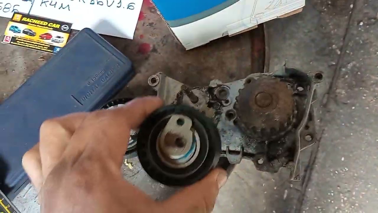 Bomba dágua motor Renault 1.6 8v k7m. Diferença entre modelos e aplicação: