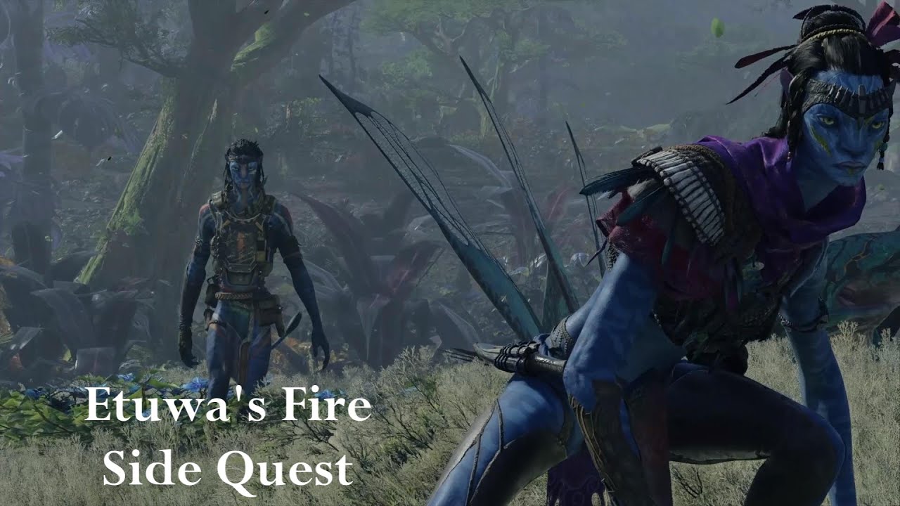 Avatar Frontiers Pandora: Etuwa's Fire Side Quest - All 3 Parts Full Walkthrough (Ashes DLC)!