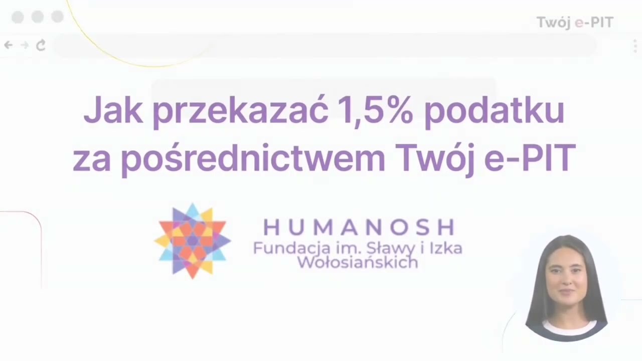 Jak przekazać 1,5% podatku za pośrednictwem Tw&oacute;j e-PIT