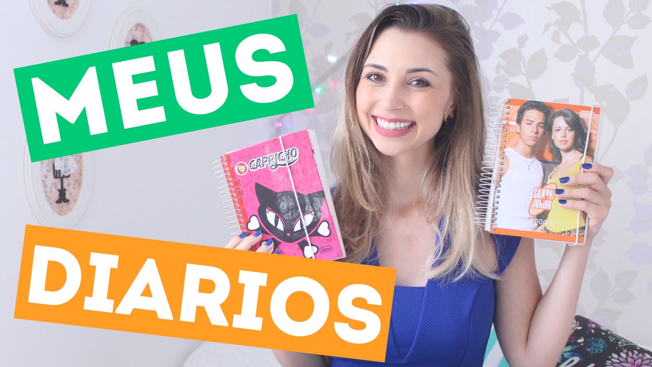 Lendo Meus Diários - Primeiro Beijo, Segredos, Adolescência  - Jana Taffarel