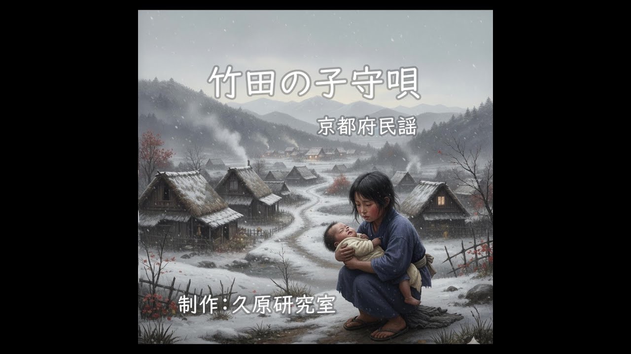 竹田の子守唄，京都府民謡
