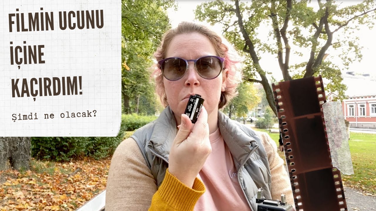 Filmin Ucu İçine Kaçtı, Şimdi Ne Yapacağım?! // Analog Fotoğrafçılık Dersleri