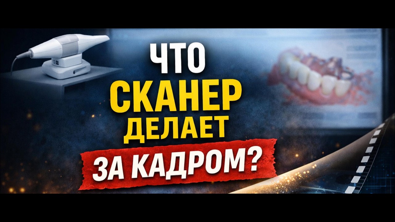 Наверное самое важное видео по сканированию зубов