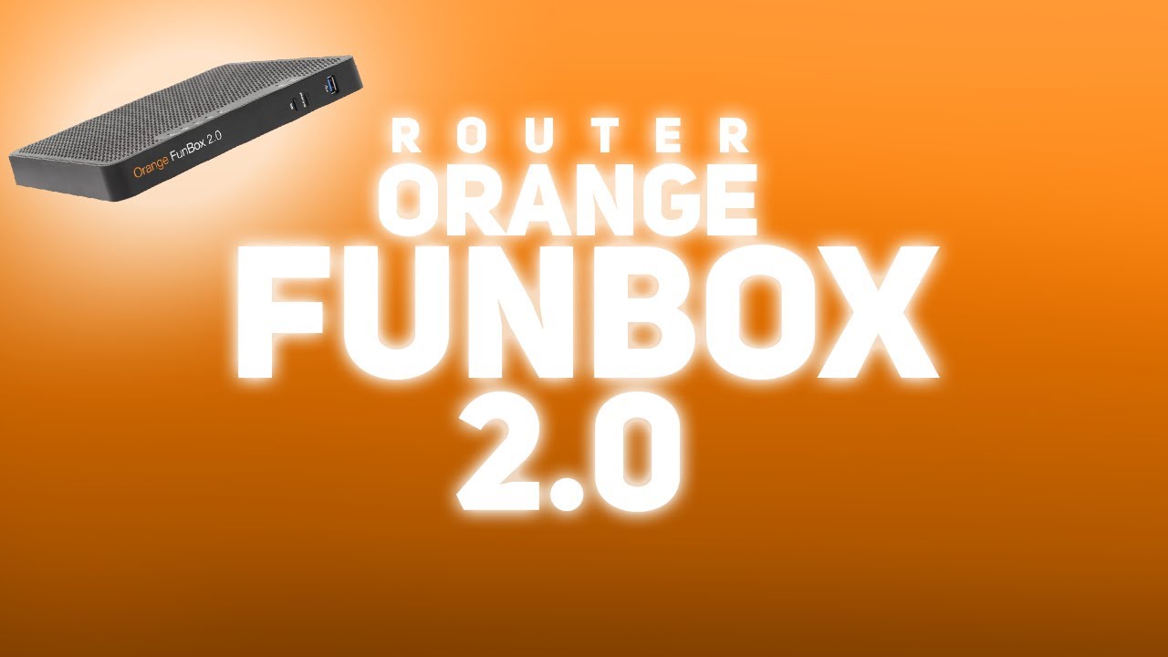 ROUTER ORANGE FUNBOX 2.0 | Sagecom |
