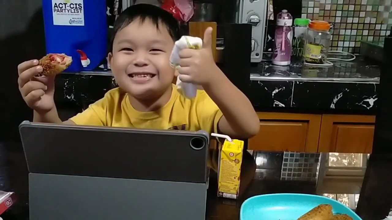 Snack time while busy on studying!