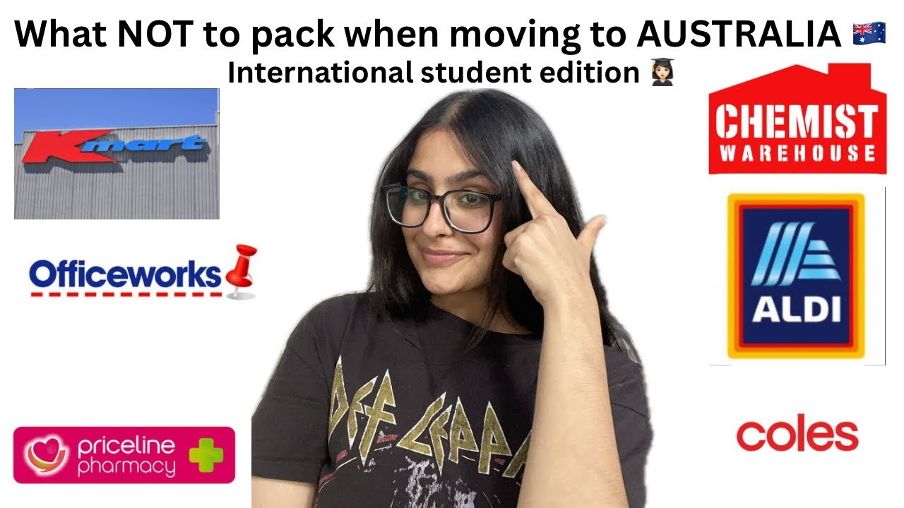 What NOT to pack when moving to Australia as an International Student👩🏻‍🎓🇦🇺|Packing Tips| UNSW SYD❤️