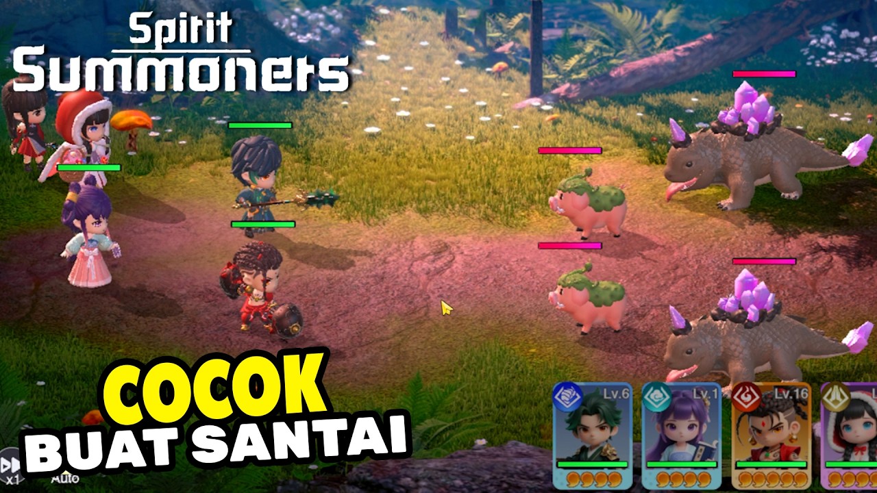 Cuma 1 GB! Game Seru Buat Santai - Spirit Summoners