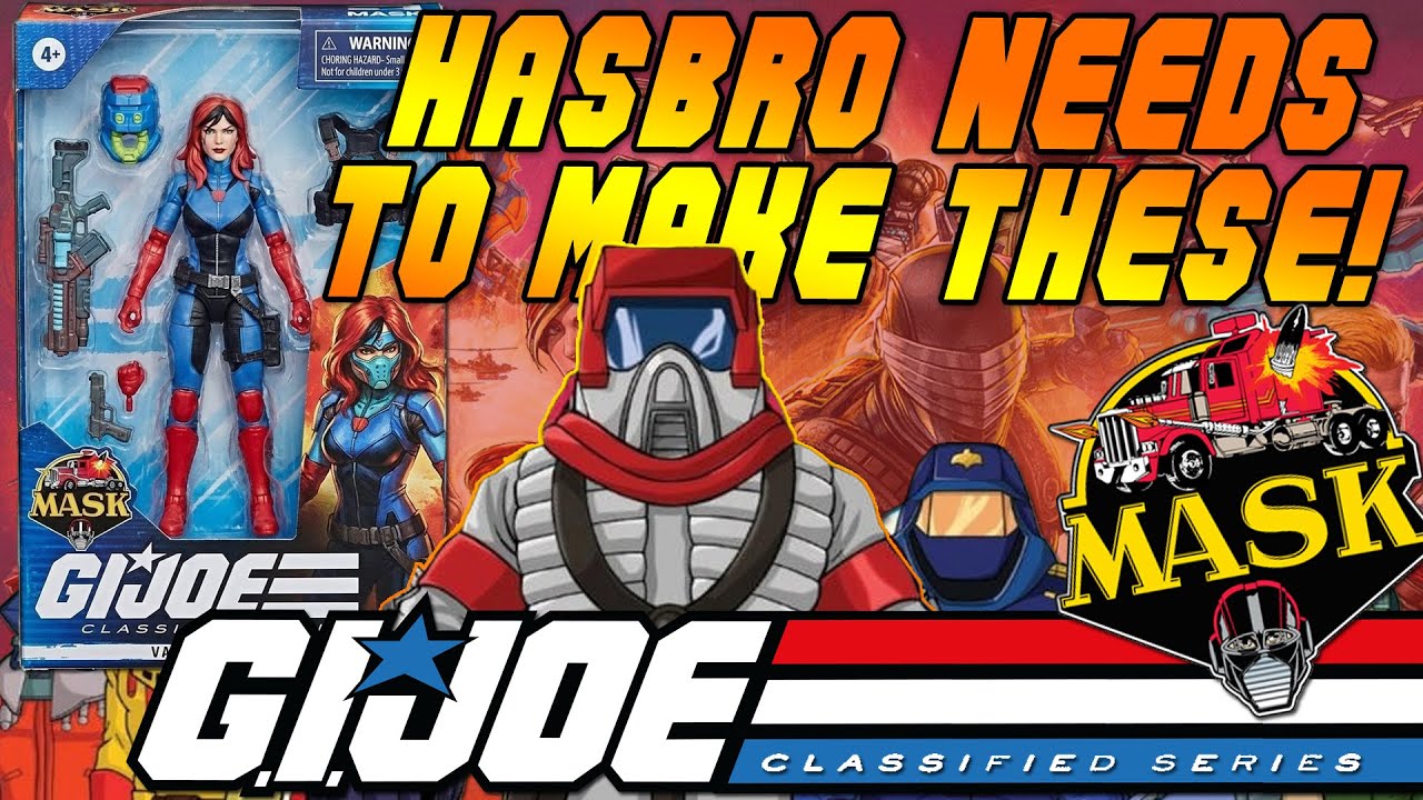 Hasbro Is Missing a HUGE Opportunity By NOT INCLUDING MASK in G.I. Joe Classified