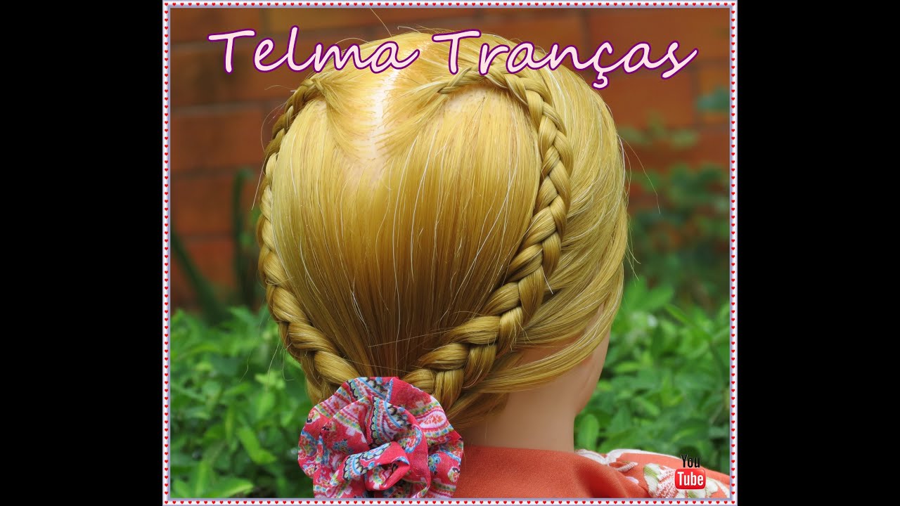 Trança Coração, Heart Braid, Trenza Corazón (Dia dos Namorados / Valentine's Day) - Telma tranças