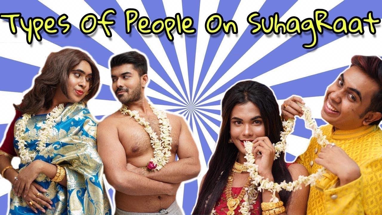 Types of People on Suhag Raat | Ft. Monti Roy | Surjit Saha | Bengali Comedy Video by Sandy Saha |
