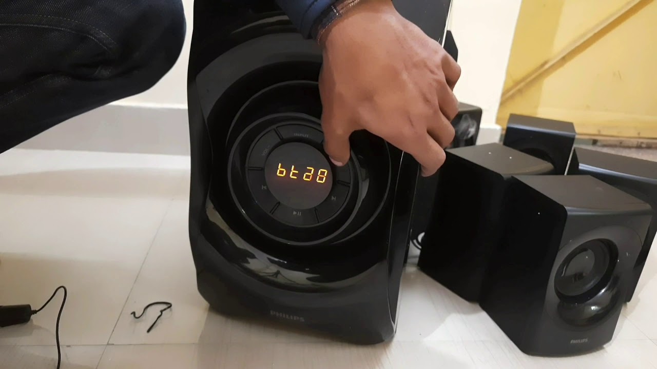 Philips Home Theatre SPA8000B 5.1 Unboxing & Sound Test