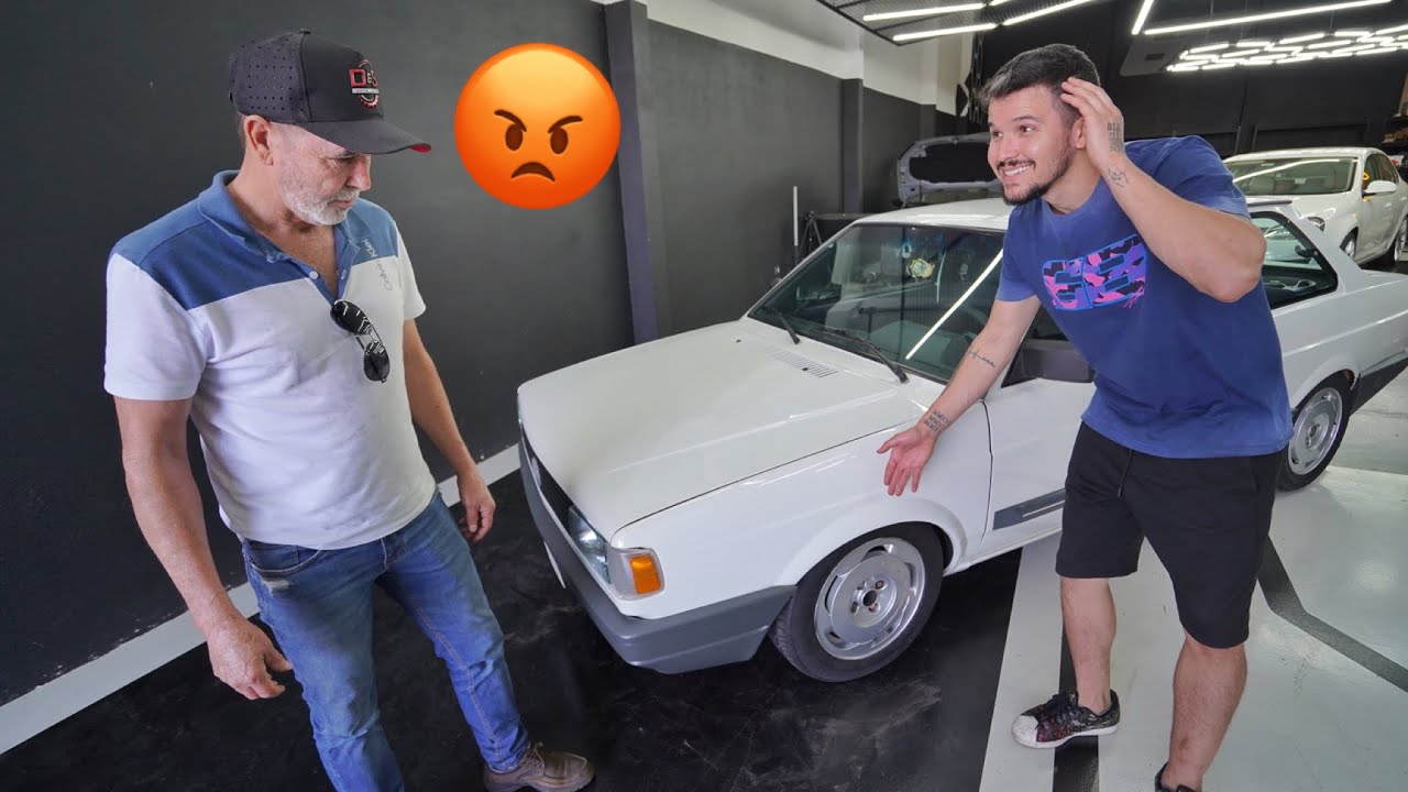 MEU PAI VENDO O VOYAGE QUE REBAIXEI SEM ELE SABER * veja a rea&ccedil;&atilde;o *