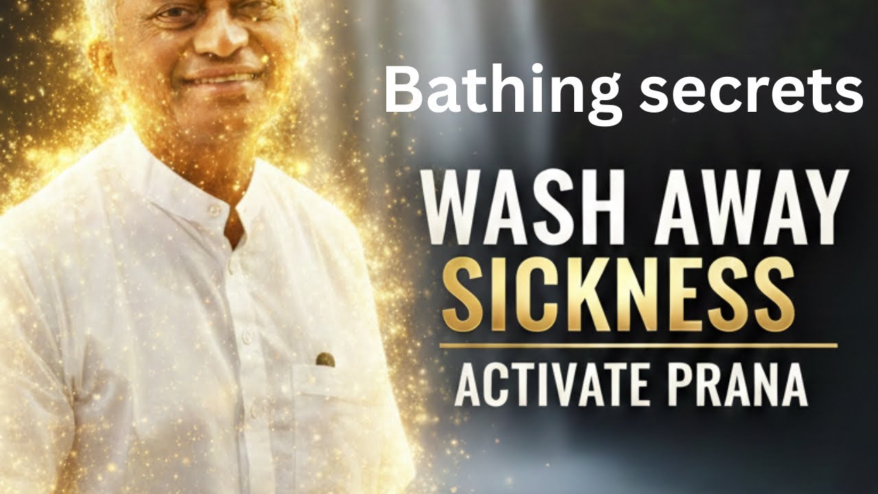 Increase PRANIC  POWER and WASH AWAY SICKNESS with  bathing #Prana #Ayurveda #NaturalHealing