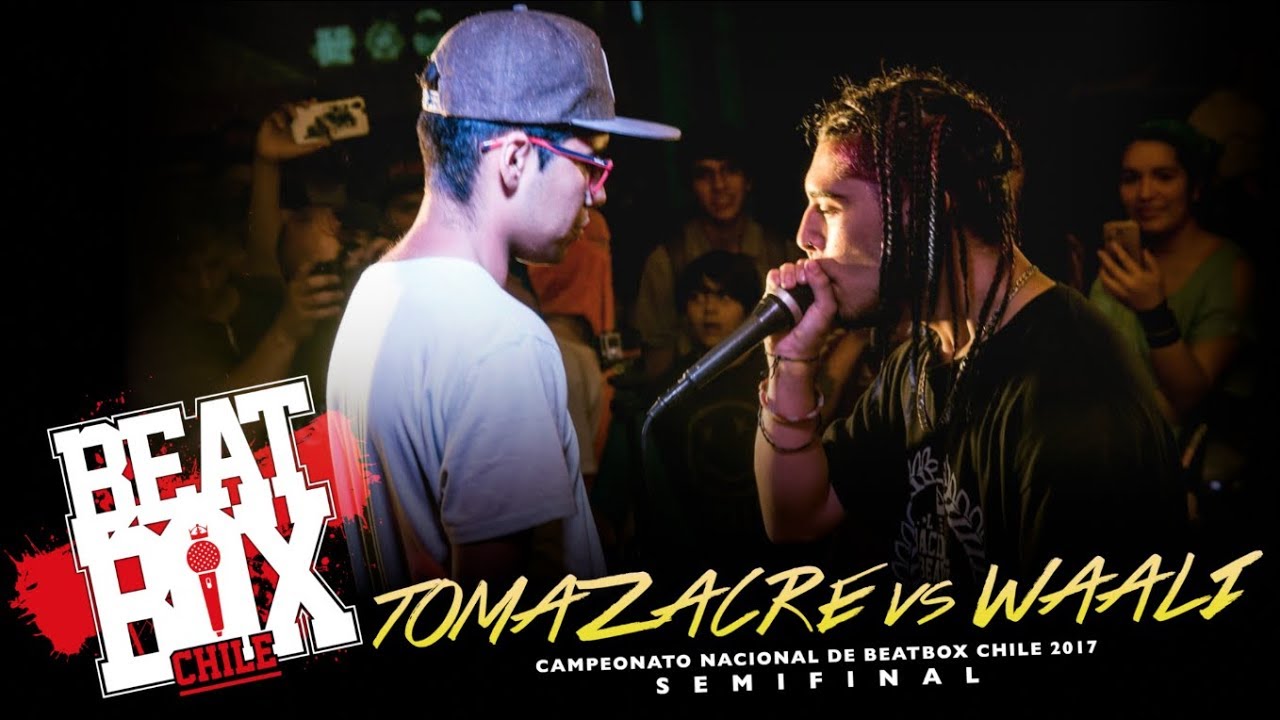 Tomazacre vs Waali | Semifinal | Campeonato Nacional Beatbox Chile 2017 |