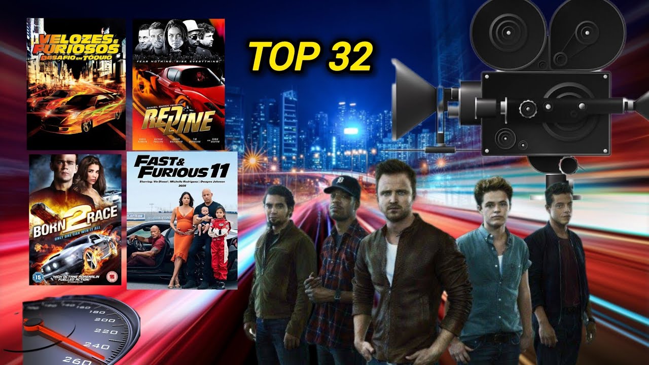 TOP 32 FILMES DE CORRIDA DE CARROS 📽🎬