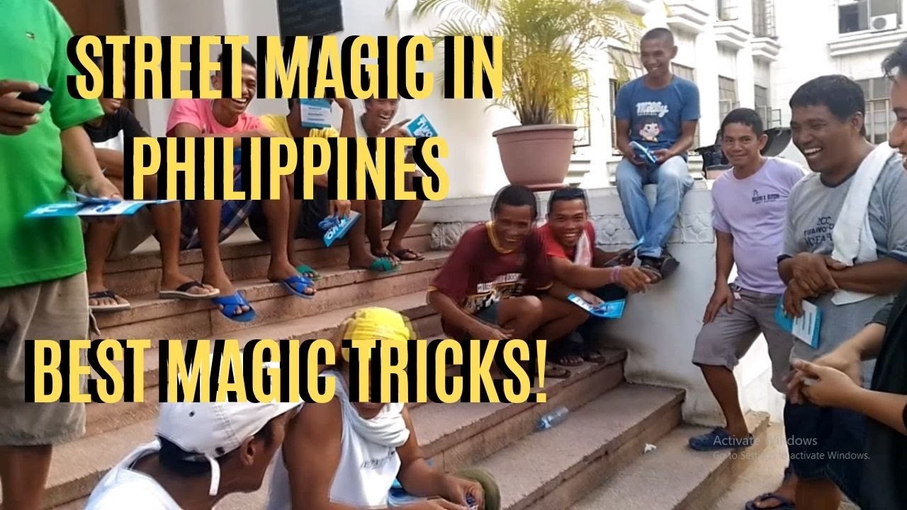 STREET MAGIC IN THE PHILIPPINES-BEST MAGIC TRICKS