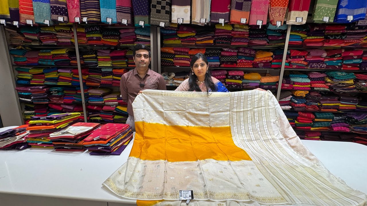 Exclusive Saree Collections For Dasara at Ratan Silks Bangalore Hanumanthnagar | Single Available