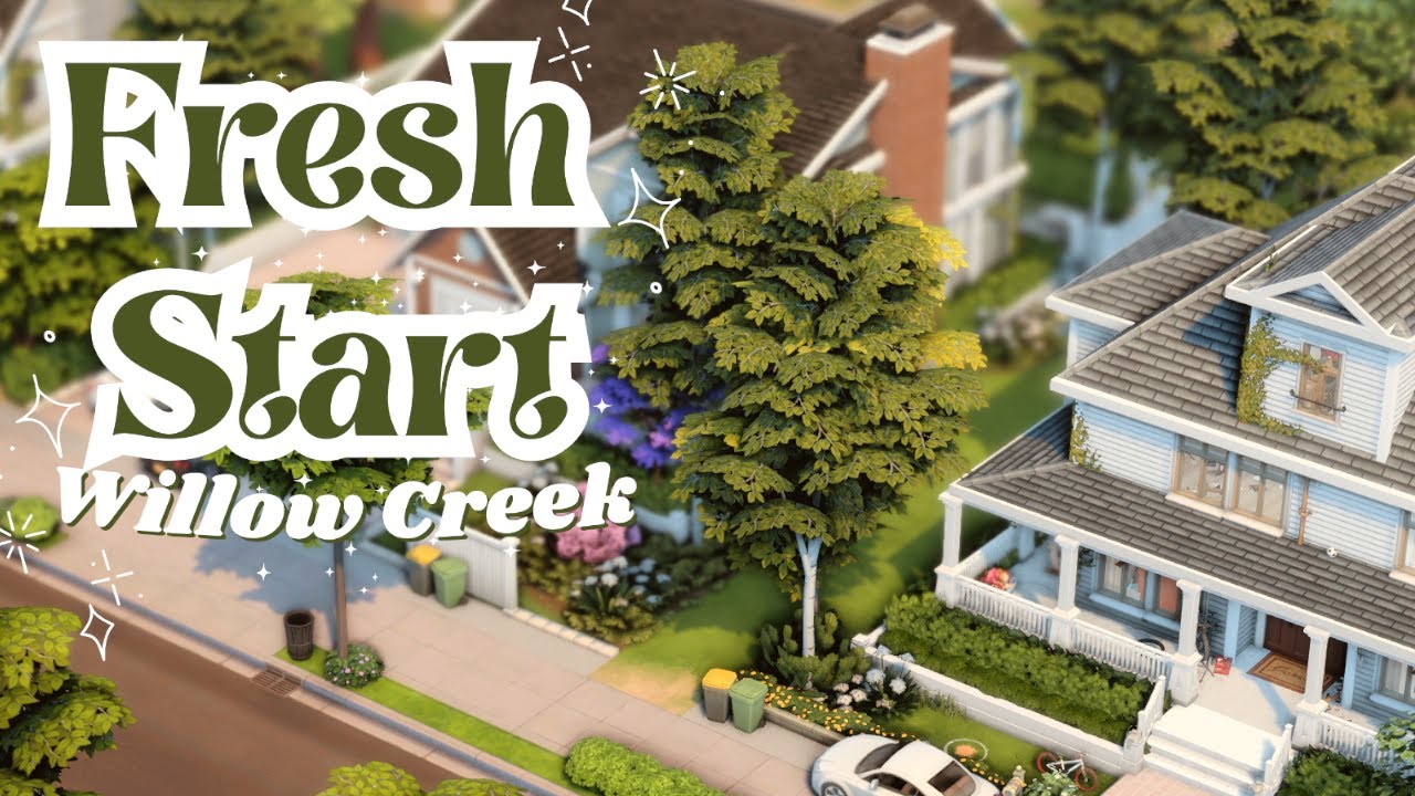J'ai fait un quartier inspiré de Desperate Housewives ! | Fresh Start 🍃