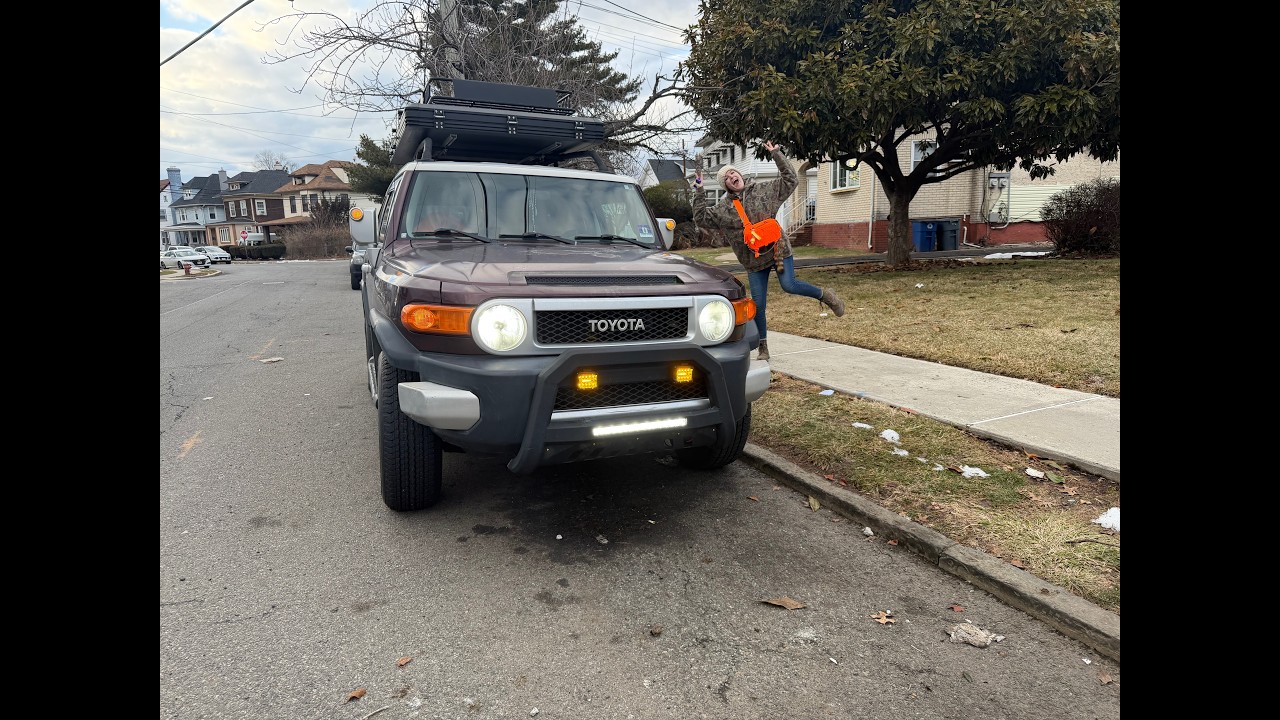 Toyota FJ Cruiser NiLight Fog Light Install