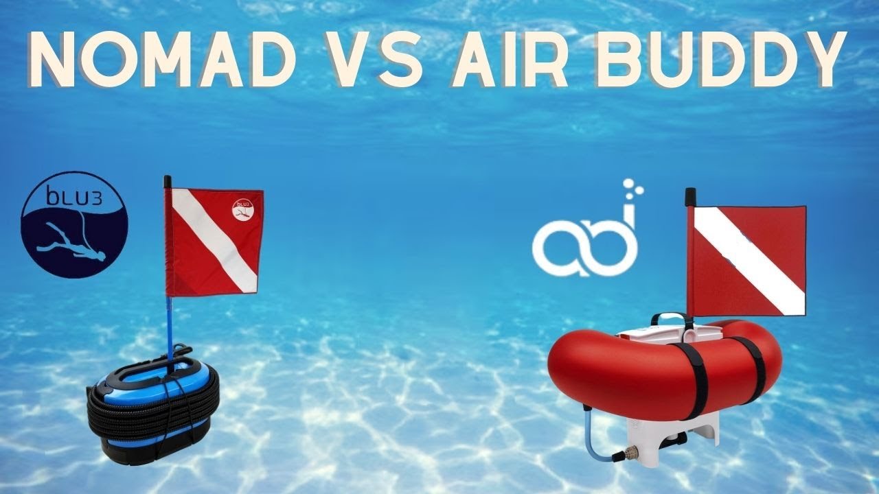 BLU3 NOMAD против AIRBUDDY — дайвинг с кальяном и металлоискательство