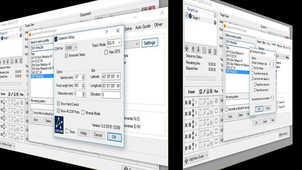 My Complete Settings In Sequence Generator Pro