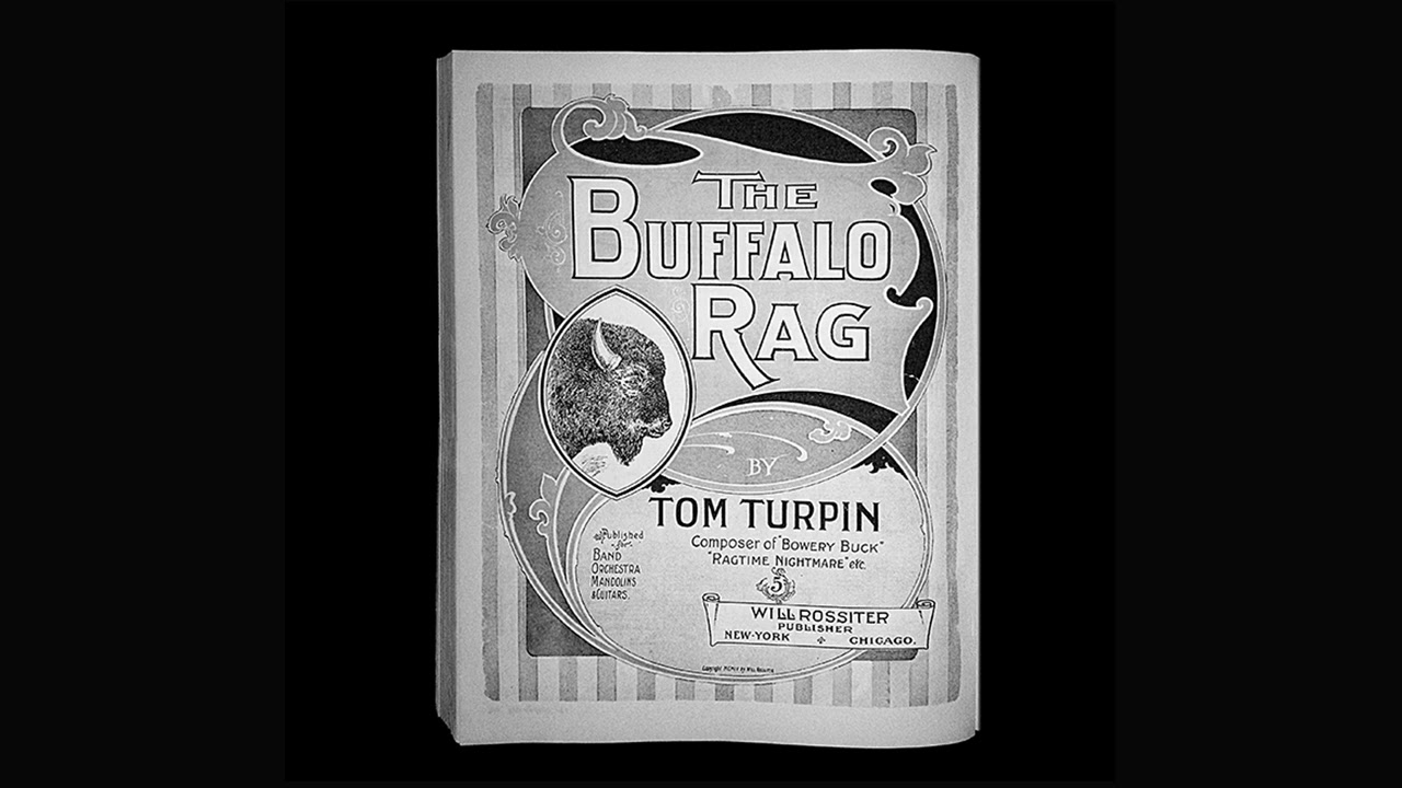 The Buffalo Rag - Tom Turpin - RagTime - Midi - Piano - 1904