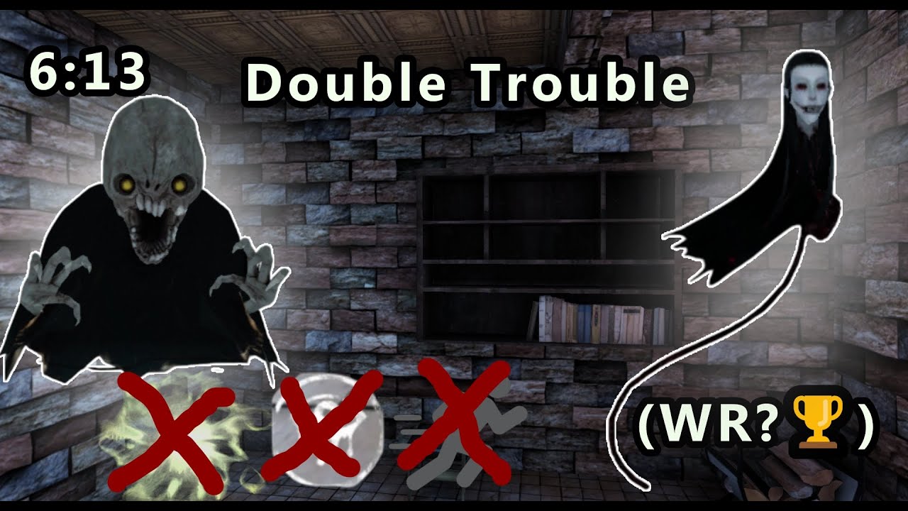New Record: No Eyes No Running No Portal Double Trouble on Nightmare, 6:13🏆