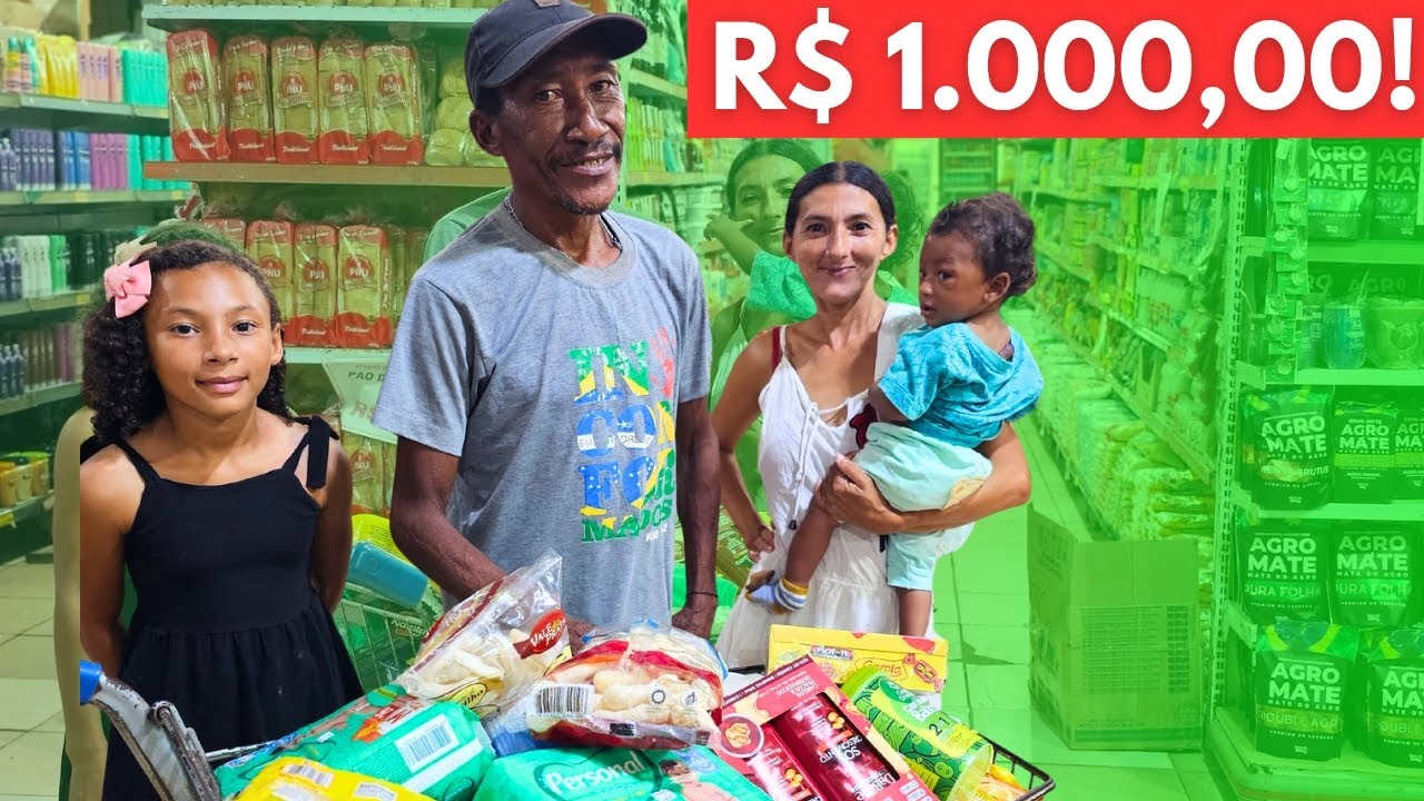 JORDÂNIA NO SUPERMERCADO, FAZ R$ MIL REAIS EM COMPRAS❤️