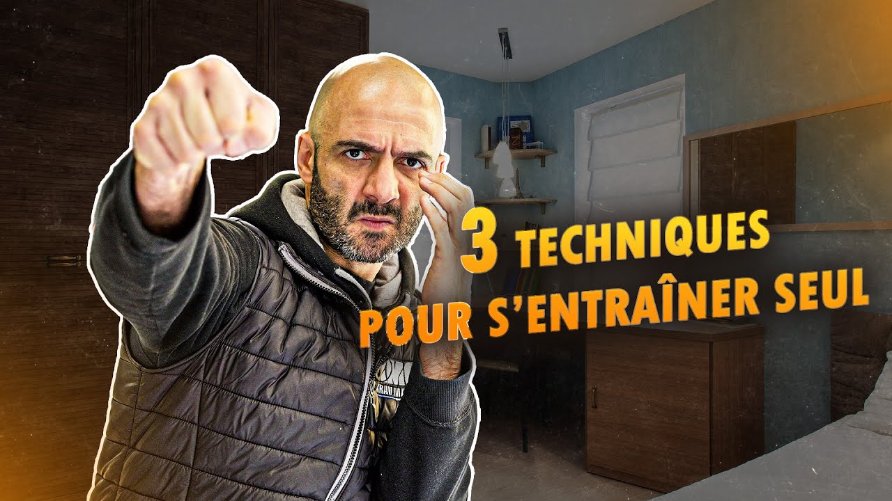 3 techniques pour s'entraîner seul en krav maga