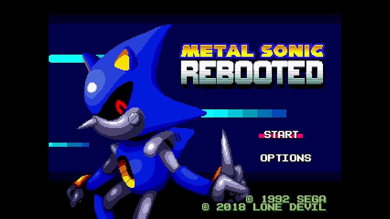 Metal Sonic Rebooted: Mega Drive Longplay