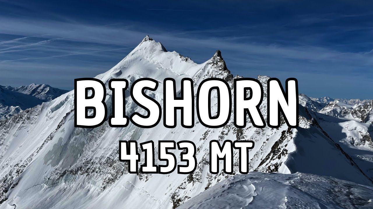Bishorn - 4153 mt - Scialpinismo - Via normale da Zinal (Anniviers - CH) 4K